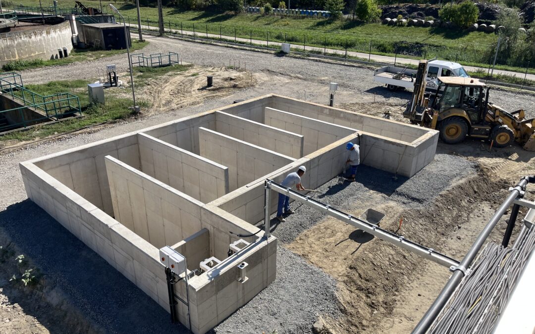 Tamásiban, Páriban és Nagykónyiban ütemesen zajlanak a szennyvízfejlesztési munkálatok