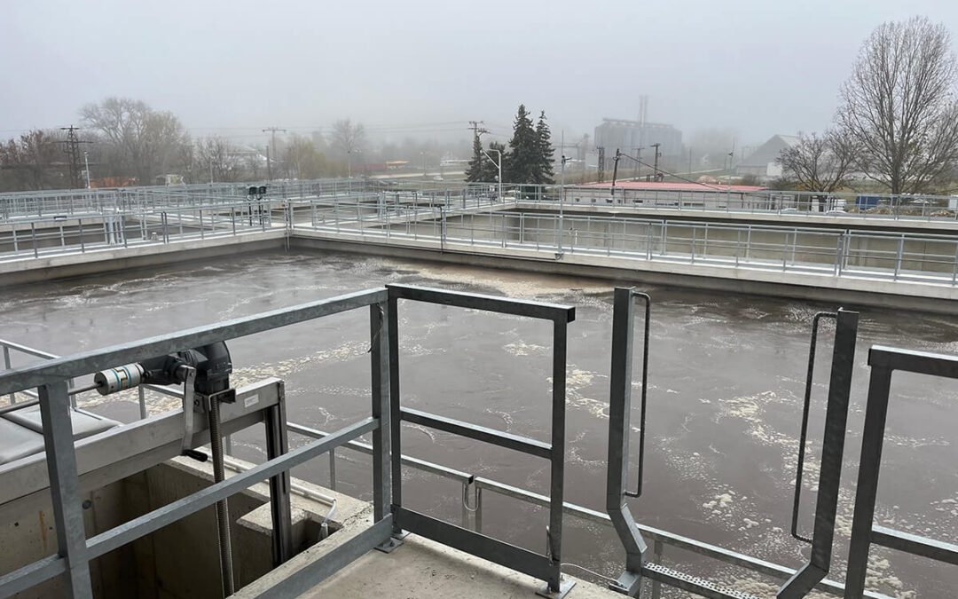 Elindult a szennyvíztisztító telep próbaüzeme