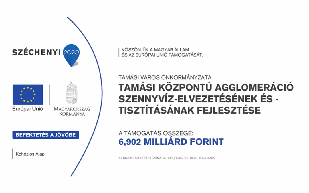 Rádióbeszélgetés: Tamási központú agglomeráció szennyvíz-elvezetésének és tisztításának fejlesztése